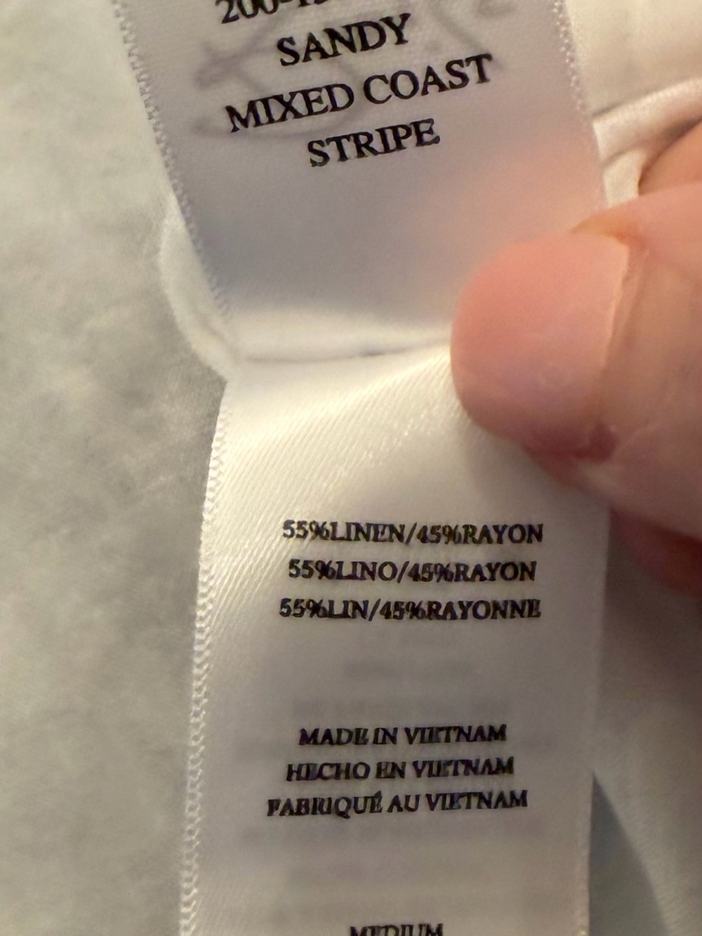 NWOT/Rails”Sandy” and White Striped Ruffle Mini Dress/SzMedium - Picture 12 of 13